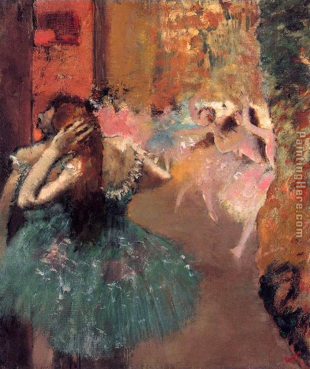 Edgar Degas Ballet Scene II